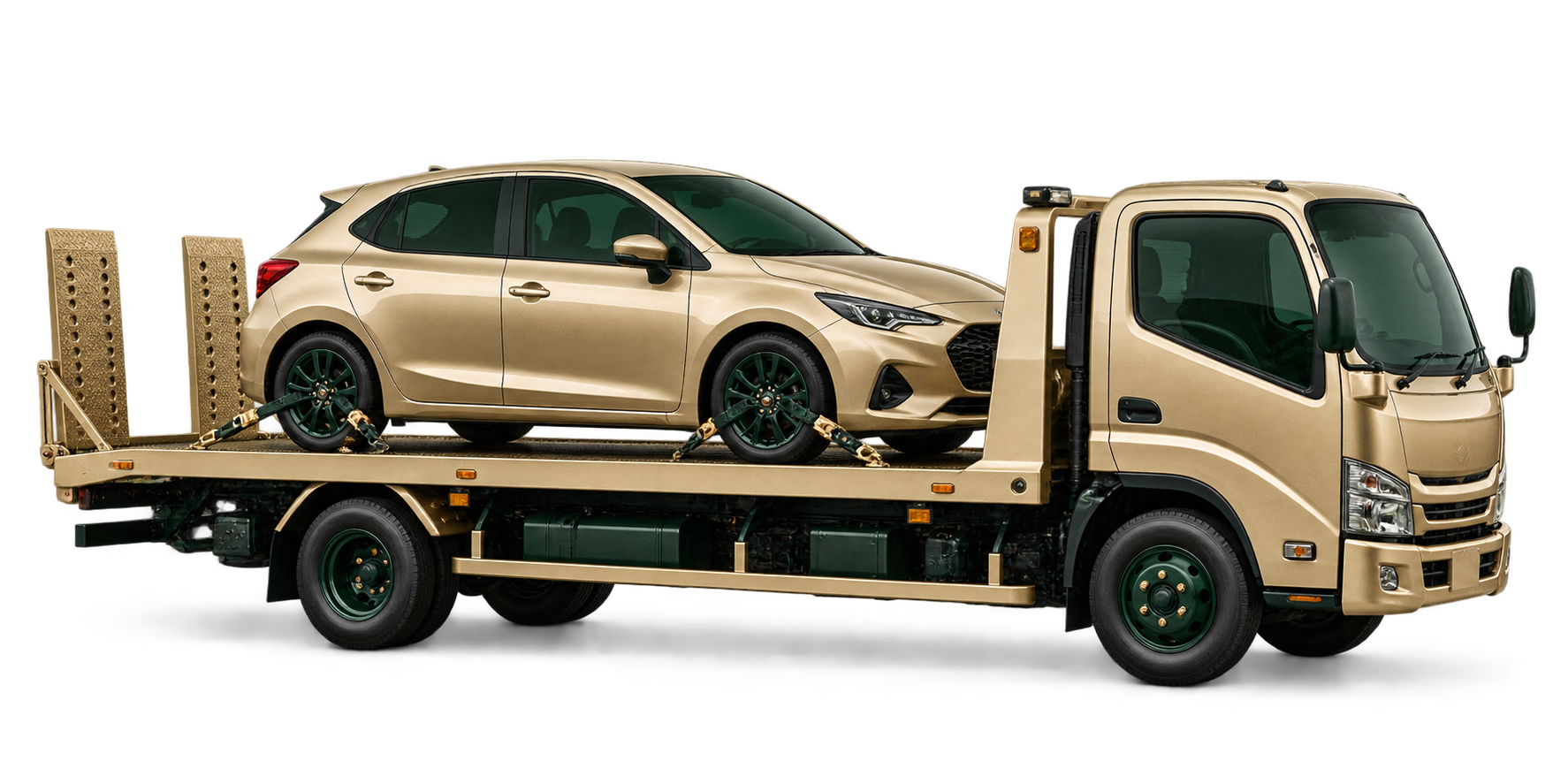 車の引取りを表すイメージイラスト。実際の引取り写真ではありません