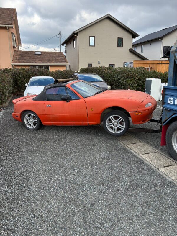 レストアされながら活用されてきたユーノス ロードスターの佇まい