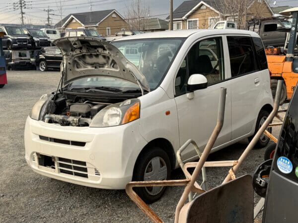 サイセイ自動車 廃車ネットによるホンダ ライフ 引取作業
