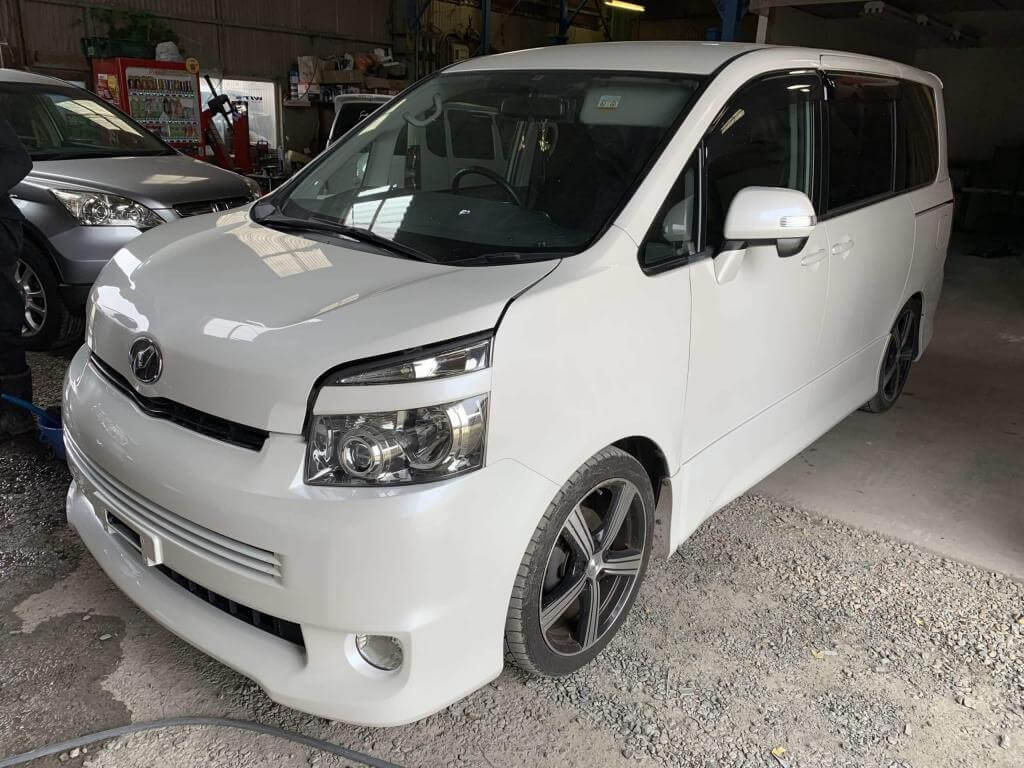 福岡市中央区 板金塗装完了