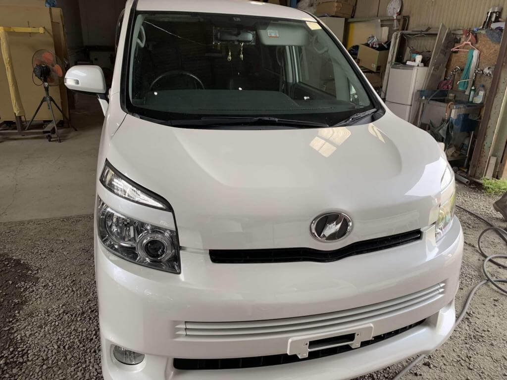 福岡市中央区 板金塗装完了2