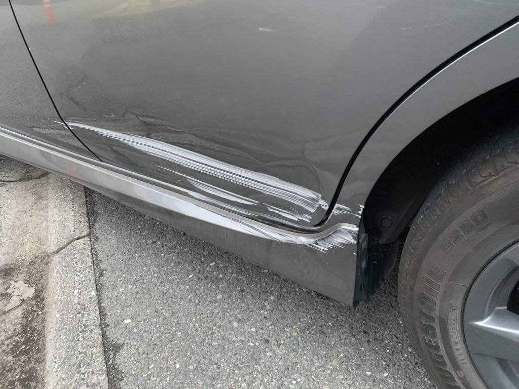 日産ノートの板金塗装3