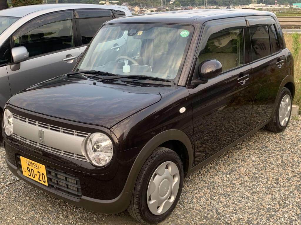 ラパンの板金塗装3