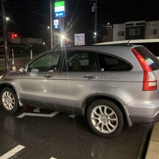 CRVのカーフィルム施工1