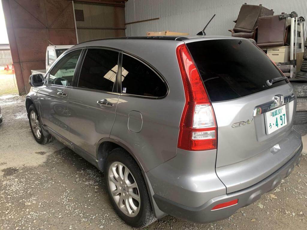 CRVのカーフィルム施工3